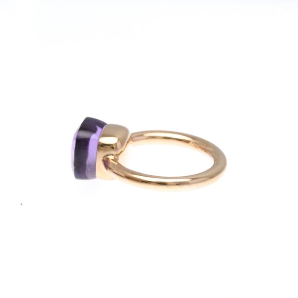 Pomellato Nudo Ring Amethyst Pink Gold (18K) Fashion Amethyst Band Ring Pink ... - Picture 2 of 9
